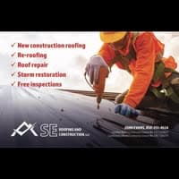 SE Roofing and Construction logo