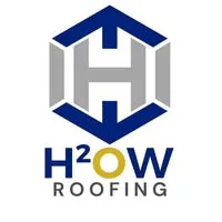 H₂OW ROOFING logo